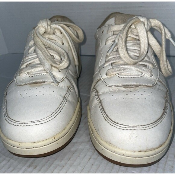 Madewell Court Shoes Womens 9.5M White Leather Casual Walking Comfort Minimalist - Picture 4 of 13